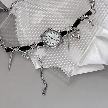 N11-New Design Vintage Choker Clock